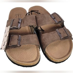 Women's Arizona Brown Leather Sandal